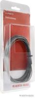 HERTH+BUSS kabel electric cable silicone 0.75 mm black 5mtr. - thumbnail