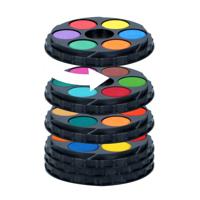 Waterverfset Rond, 36dlg. - thumbnail