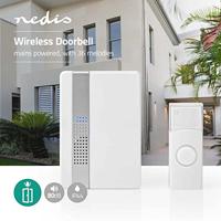 Nedis DOORB223CWT Draadloze Deurbelset Netvoeding 36 Melodieën - thumbnail