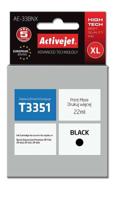 Activejet AE-33BNX inkt (vervanging van Epson 33XL T3351; Supreme; 22 ml; zwart) - thumbnail