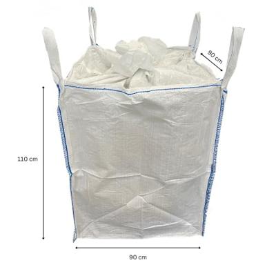 Berger & Schröter 50098 Big Bag met uitloop 90 cm x 90 cm x 120 cm