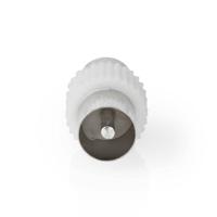 Nedis Satelliet- en Antenne-Adapter | IEC Male naar IEC Male | 1 stuks - CSGB40940WT CSGB40940WT - thumbnail