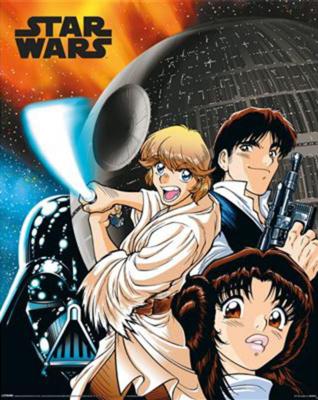 Poster Star Wars - Manga Madness 40x50cm
