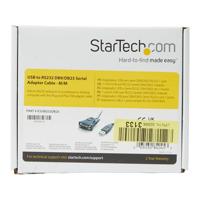 Adapter Startech ICUSB232DB25 DB25 Grijs USB 2.0 DB9 - thumbnail