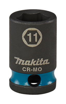 Makita E-15920 Impact Black Krachtdop 3/8" kort | 11 mm Makita E-15920 Impact Black Krachtdop 3/8" kort | 11 mm