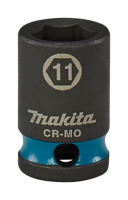 Makita E-15920 Impact Black Krachtdop 3/8" kort | 11 mm - thumbnail