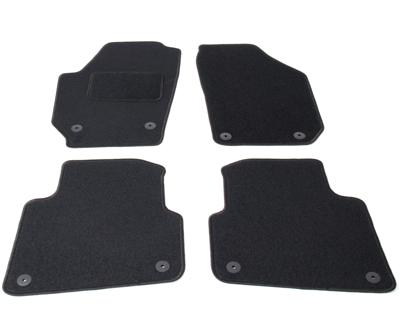 Automatten op maat - zwart stof - Skoda Roomster 2006-2015