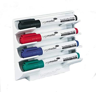 Legamaster STARTER Kit 7-125000 Whiteboardmarker Zwart, Blauw, Rood, Groen Incl. bordwisser, bordreiniger, magneten 27 stuk(s)
