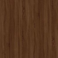 Boekenkast 40x24x109 cm bewerkt hout bruineikenkleurig - thumbnail