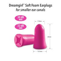Macks Dreamgirl Foam Earplugs - thumbnail