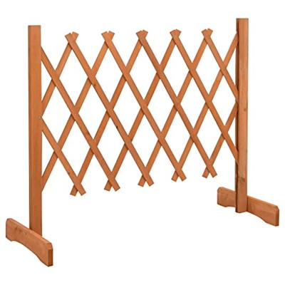 VidaXL Tuinlatwerk 120x60 cm massief vurenhout oranje VidaXL Tuinlatwerk 120x60 cm massief vurenhout oranje