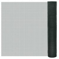 Kippengaas 25x1 m gegalvaniseerd staal met PVC-coating groen - thumbnail