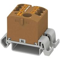 Phoenix Contact 3273208 Verdeelblok 25.2 mm Spanveer Bruin 10 stuk(s) - thumbnail