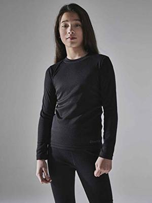 Craft 1909712 Core Warm Baselayer Set Jr - Black - 122/128