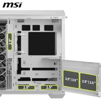 MSI MAG PANO 100R PZ Midi Tower Wit - thumbnail