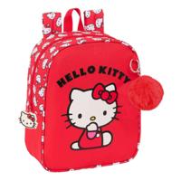 Schoolrugzak Hello Kitty Iconic Wit Rood 22 x 27 x 10 cm - thumbnail