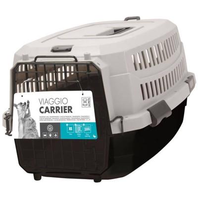 M-PETS Draagtas Viaggio Carrier M - 68x47,6x45cm - Zwart en grijs - Voor hond M-PETS Draagtas Viaggio Carrier M - 68x47,6x45cm - Zwart en grijs - Voor hond