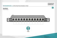 Digitus DN-91612S-SL-EA patch paneel 1U/2U - thumbnail