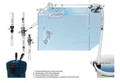 Sera Splitter - Nauwkeurige Waterregulatie Tussenstuk, 16/16/4mm Slangen - Aquarium Toebehoren
