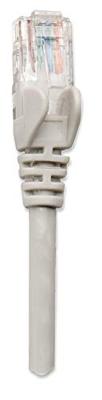 Intellinet 336628 RJ45 Netwerkkabel, patchkabel CAT 5e U/UTP 1.50 m Grijs 1 stuk(s)