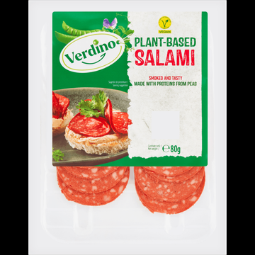 Verdino PlantBased Salami 80 g bij Jumbo