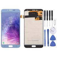 TFT-materiaal LCD-scherm en digitizer volledige assemblage voor Galaxy J4 (2018) J400F/DS J400G/DS (blauw) - thumbnail