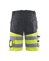 Blåkläder Short met stretch High-Vis 15411811 | Medium Grijs/High Vis Geel | Maat 62 - 7330509785799 - thumbnail