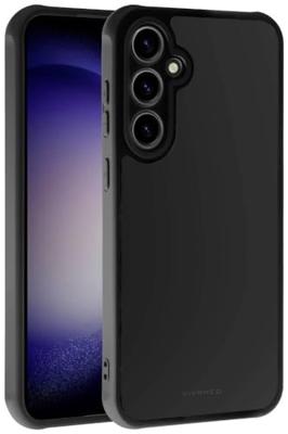 Vivanco FRSTCVVSGS23FEBK Backcover Samsung Galaxy S23 FE Transparant, Zwart Inductieve lading