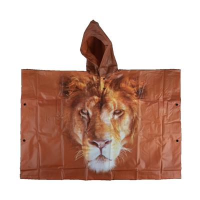 Esschert Design Regenponcho Africa Junior 89 Cm Peva Bruin