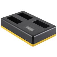 Triple Lader Canon LP-E8 - Laadt 3 accu's, ook tegelijkertijd - thumbnail