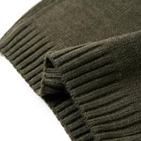 Kindertrui gebreid 92 kakikleurig - thumbnail