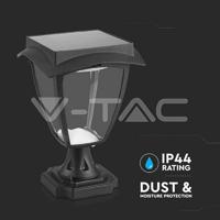 V-TAC VT-983 Solar Vloerlamp -IP65 Waterdicht - Mat Zwart - 2W - 110 Lumen - 3000K+6000K - thumbnail