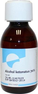 Chempropack Alcohol ketonatus 70% 110 Milliliter Chempropack Alcohol ketonatus 70% 110 Milliliter