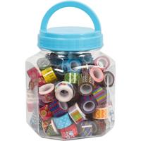 Creativ Company Tape met print in pot, 90st. - thumbnail