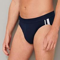 3-pack heren Rio slip 95/5 - Stripe - Hoog opgesneden heren onderbroek - Stoffen band - Biologisch katoen - thumbnail