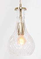 Steinhauer Klassieke hanglampGrazioglass Ø 14cm - 3493ME - thumbnail
