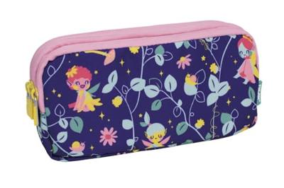 Pennenetui met 3 vakken Milan Fairy Tale Lila 20 x 11 x 6,5 cm