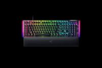 RAZER BlackWidow V4 Yellow Switch Gaming-toetsenbord Kabelgebonden QWERTZ, Duits Zwart Verlicht - thumbnail