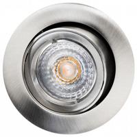 SG inbouwspot Jupiter geborsteld staal LED GU10 997910 - thumbnail