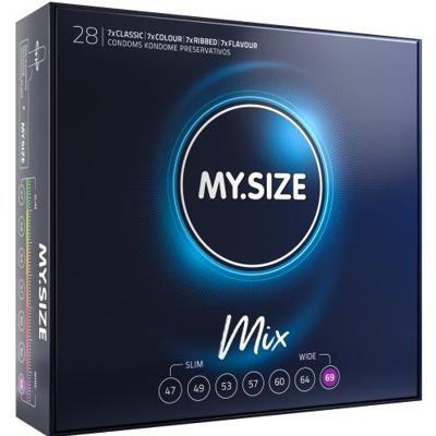 MySize Mix 69 - Assortiment Condooms In Maat 69mm 28 stuks