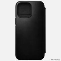 Nomad Modern Horween lederen folio iPhone 14 Pro Max - Black - thumbnail