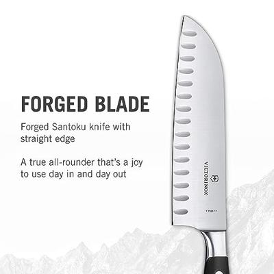 Victorinox 7.7323.17G Santoku mes Zwart