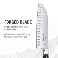 Victorinox 7.7323.17G Santoku mes Zwart - thumbnail