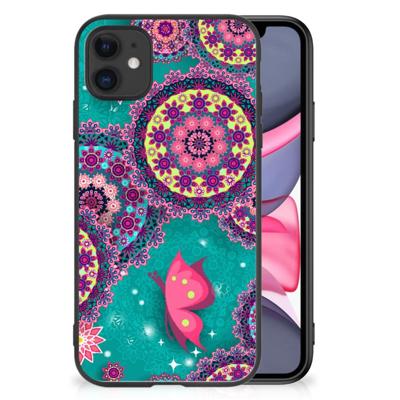 iPhone 11 Leuk Telefoonhoesje Cirkels en Vlinders