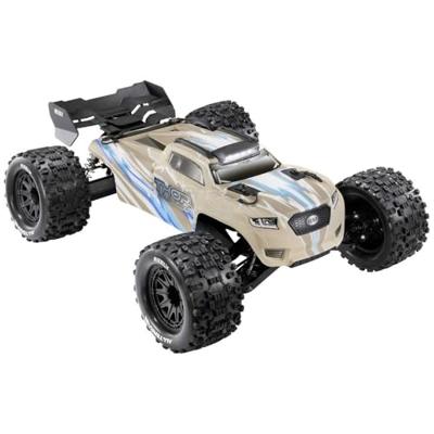 Reely Thor Krijtgrijs Brushless 1:10 RC auto Elektro Monstertruck 4WD 100% RTR 2,4 GHz Incl. accu, oplader en batterijen voor de zender