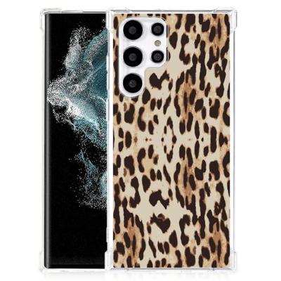 Samsung Galaxy S22 Ultra Case Anti-shock Leopard Samsung Galaxy S22 Ultra Case Anti-shock Leopard