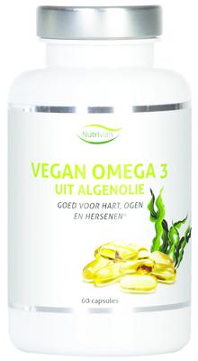 Nutrivian Vegan omega 3 uit algenolie 60 Capsules