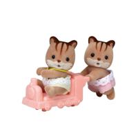Sylvanian Families 5421 Tweeling Walnoot Eekhoorn - thumbnail