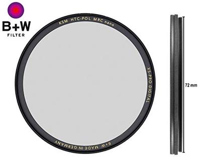 B+W XS-Pro HTC Circulaire Polarisator Filter Kasemann MRC Nano 30,5 mm