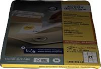 Avery Zweckform L6023REV-25 afneembare etiketten ft 63,5 x 38,1 mm (b x h), 525 etiketten, wit - thumbnail